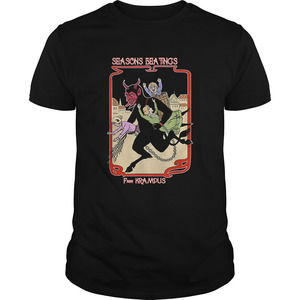 Seasons Beatings From Krampus Christmas Shirt